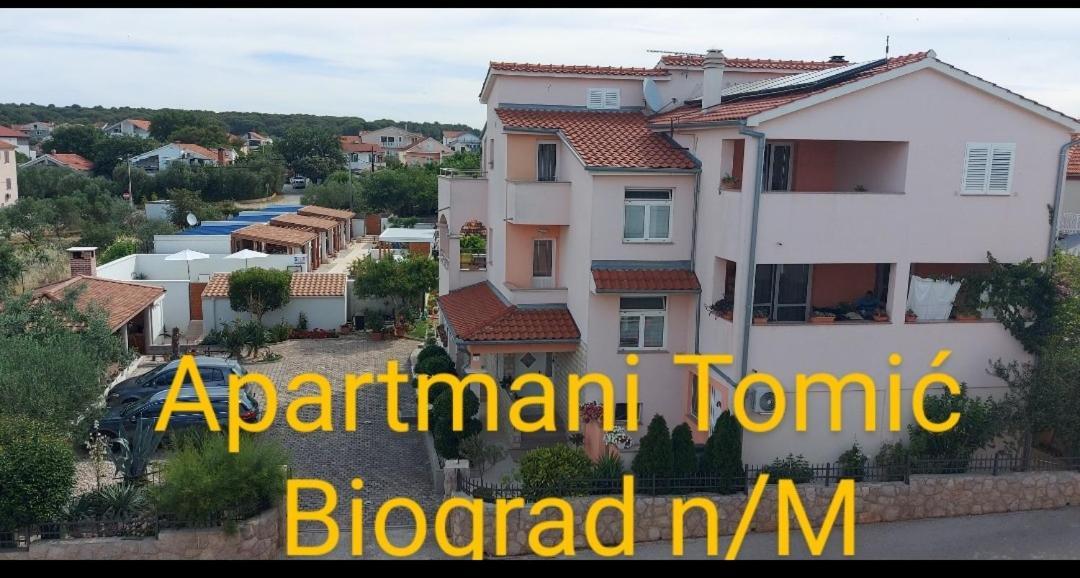 Apartments Tomic Биоград-на-Мору Экстерьер фото